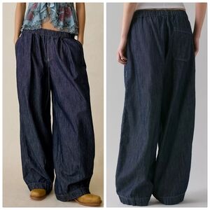 BDG Urban Outfitters Bobbi Baggy Jeans 27 Pull On Wide Leg Slouchy Cocoon Denim